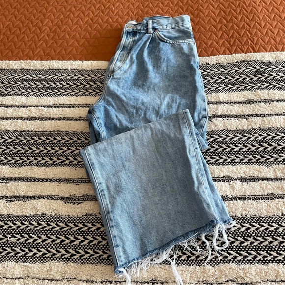 Mango Denim - MNG commited Daniela dart raw hem jeans 8 wideleg